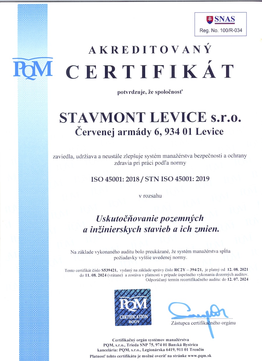 ISO 45001 2018