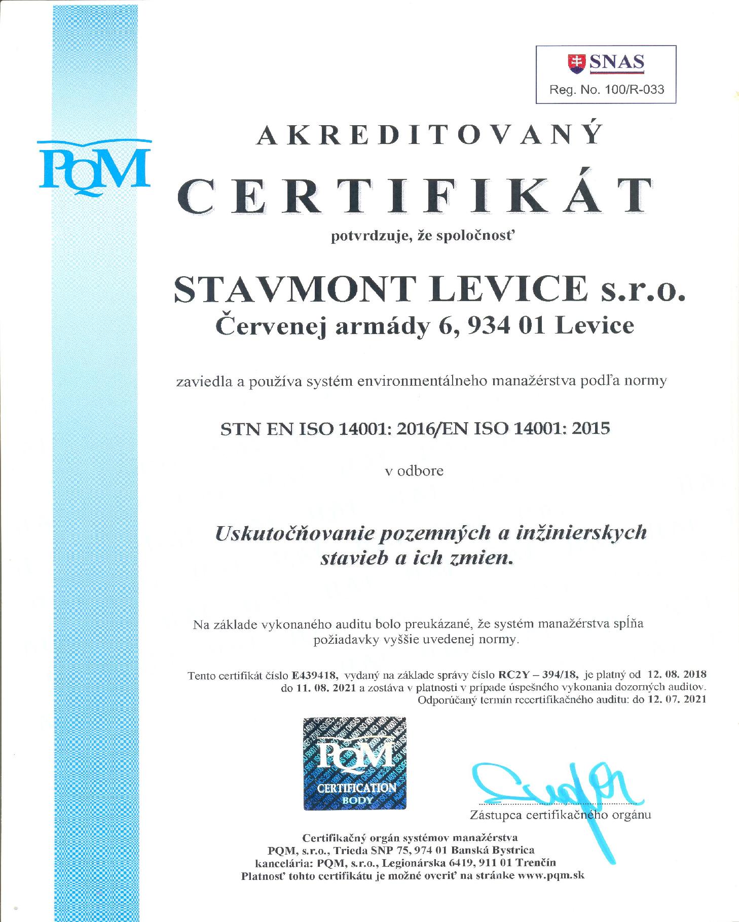 EN ISO 14001:2005